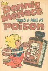 cover, Dennis the Menace Takes a Poke at Poison