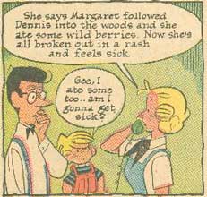 scene from Dennis the Menace Takes a Poke at Poison