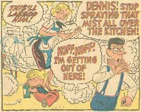 scene from Dennis the Menace Takes a Poke at Poison