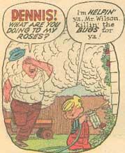 scene from Dennis the Menace Takes a Poke at Poison