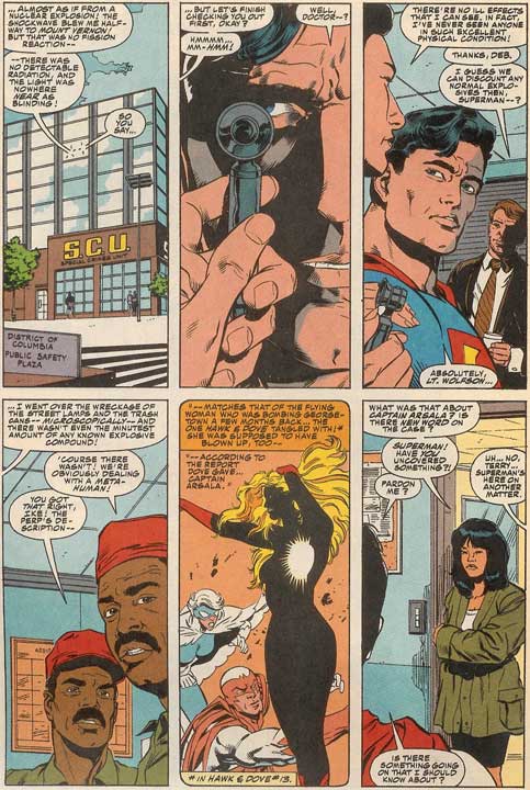 scene from Action Comics #679