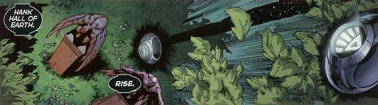 scene from Blackest Night #2