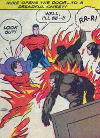 scene from Thrilling Comics #25