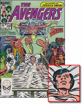 cover, Avengers #240