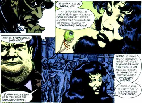 Scene from Batman: Contagion