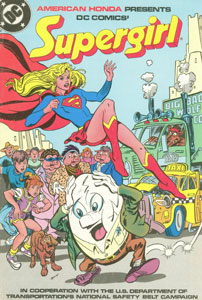 cover, Supergirl PSA