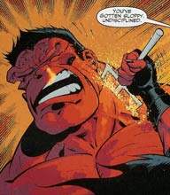 scene from Hulk #16