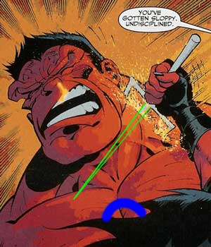 scene from Hulk #16