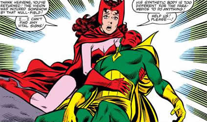 scene from Avengers #233