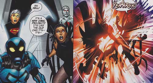 scene fro Justice League: Generation Lost #14