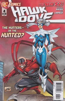 cover, Hawk and Dove #3