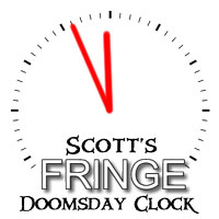 At the tone, the time will be 11:56 Fringe Doomsday Clock