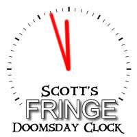 At the tone, the time will be 11:57 Fringe Doomsday Clock