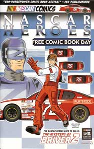 cover, NASCAR Heroes Free Comic Book Day Issue