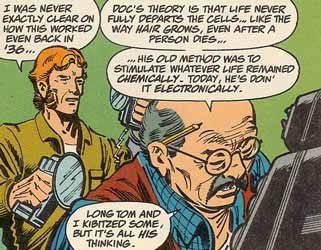 scene from Doc Savage #11