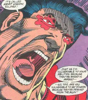 scene from Superman: The Man of Steel Annual #1