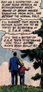 scene from Superman #388
