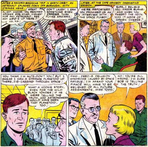 scene from Superman #184