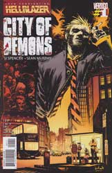 cover, Hellblazer: City if Demons #1