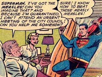 scene from Action Comics #282