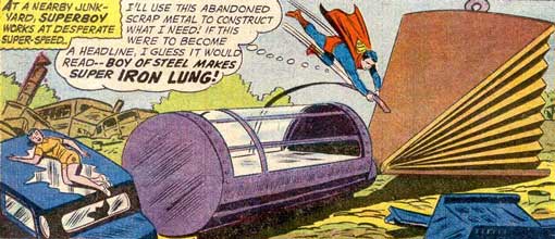 scene from Adventure Comics #261