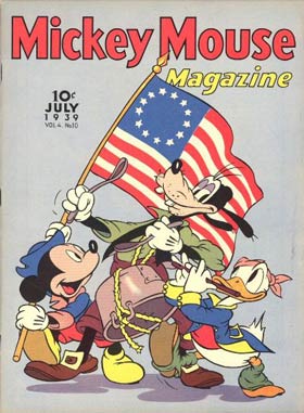 cover, Mickey Mouse Magazine, Volume 4 #10