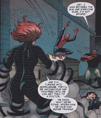 scene from Amazing Spider-Man #661