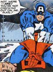 scene from Captain America #330