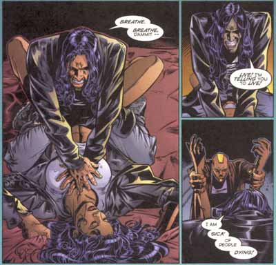 CPR or copping a feel? scene from DV8 #3