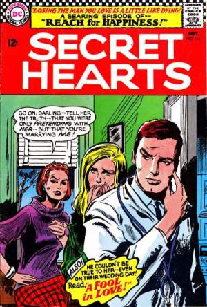 cover, Secret Hearts #114