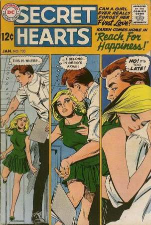 cover, Secret Hearts #133