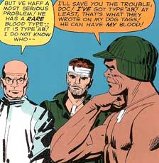 scene from Sgt. Fury #6