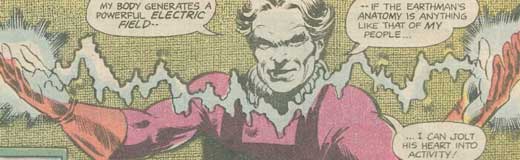 scene from Superman Family #186