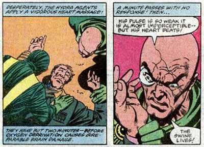 scene from Captain America #274