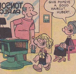 scene from Popeye and Personal Service Careers