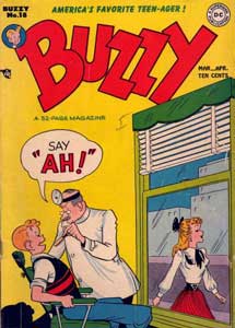 cover, Buzzy #18 (DC Comics 1948)