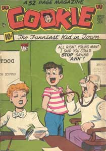 cover, Cookie #22 (American Comics Group, 1949)