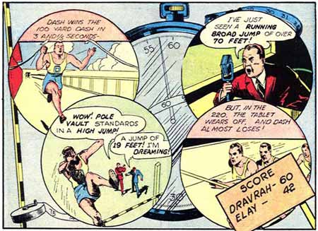 scene from the Human Meteor's origin