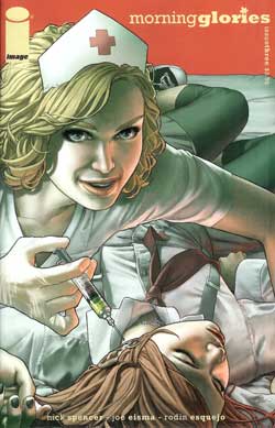 cover, Morning Glories #3