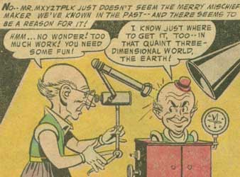 scene from Action Comics #208