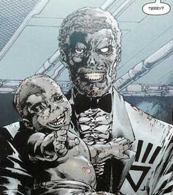 scene from Blackest Night: Titans #2