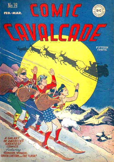 cover, Comic Cavalcade #19